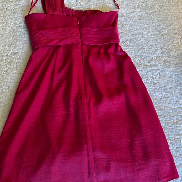 Gorgeous fuschia pink dress from BCBG Maxazaria size 4. It feels - Picture 3 of 4